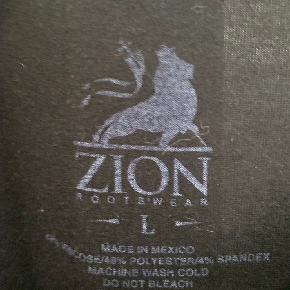 Zion Rootswear Johnny Cash Black Tank Top - Picture 3 of 6